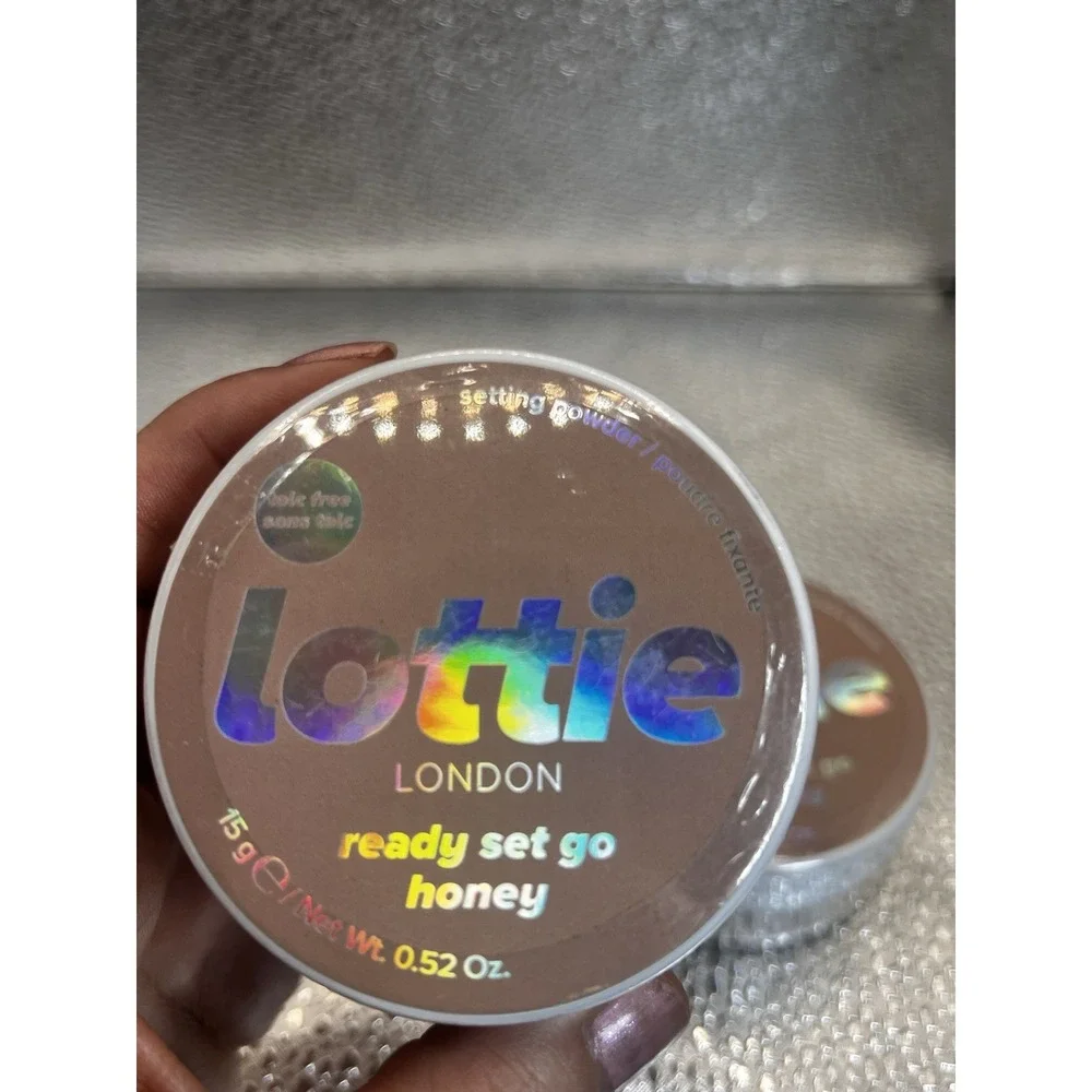 (2) Lottie Ready Set Go Honey Setting Powder 0.52 oz Sealed